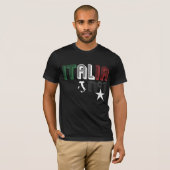 Söhne von Italien - Schwarzes - Giovanni Paolo T-Shirt (Vorne ganz)