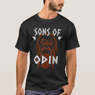 Söhne von Odin Vikings Valhalla Viking T-Shirt