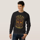 Söhne von Odin Walhalla Wikinger Sweatshirt (Vorne ganz)