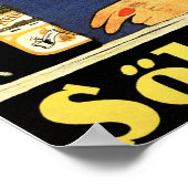 SOHNLEIN RHEINGOLD German Champagne von Fritz Rump Poster (Ecke)