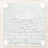 Soho Cobblestone Glass Untersetzer (Rückseite)