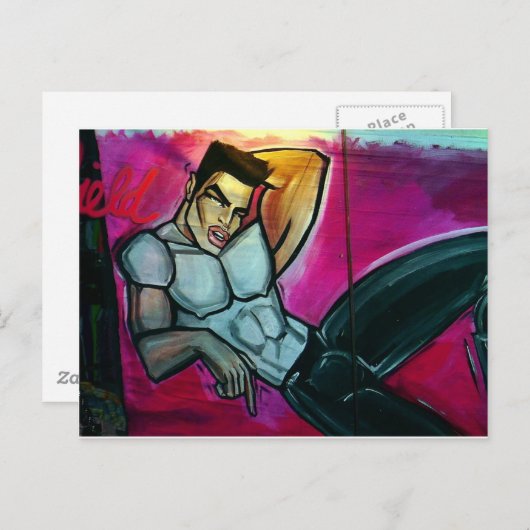 Soho Hunk Postkarte (Vorne/Hinten)