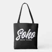 Soho New York City trendige Schultertasche Tasche (Rückseite)