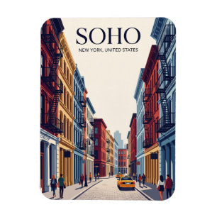 SoHo New York State Magnet