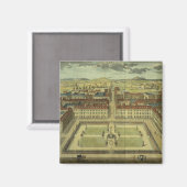 Soho oder King's Square für 'Stow's Survey of Lond Magnet (Vorderseite/Rückseite)