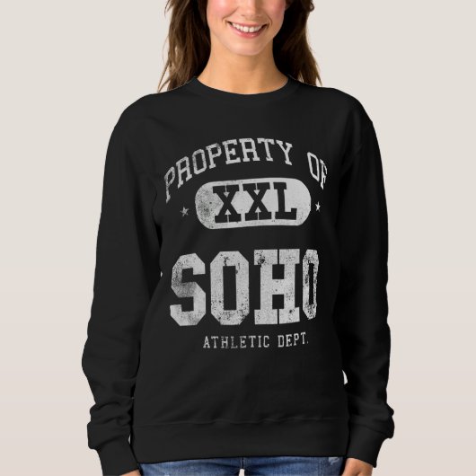 Soho Property Xxl Sport Uni Athletic Funny Sweatshirt (Vorderseite)