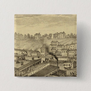 Soho Saw- und Putzmühlen und Bargeländer Button