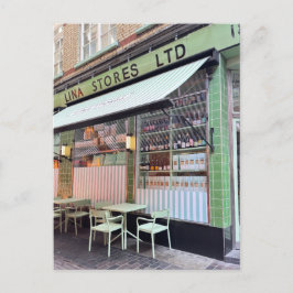 Soho Shops, London UK Postcard Postkarte