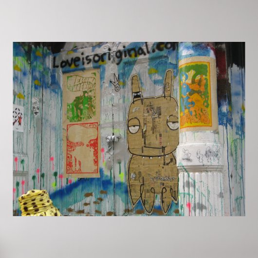 Soho Street Art Poster (Vorne)