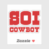 SOI COWBOY AUFKLEBER (Blatt)