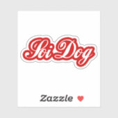 SOI DOG AUFKLEBER (Blatt)