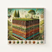 Soil Layers & Ecological Composition Notizblock (Rückseite)