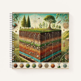 Soil Layers & Ecological Composition Notizblock