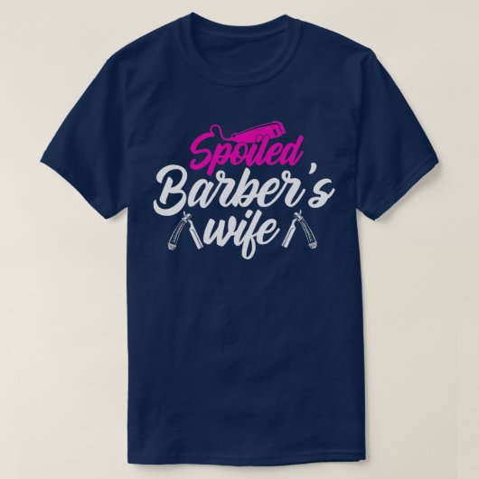 Soiled Barberx27s-Ehefrau T-Shirt (Design vorne)
