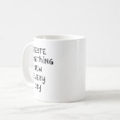 Soing New Every Day Artist Gift  Kaffeetasse (Vorderseite Links)