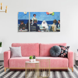 Soir Bleu | Edward Hopper | Leinwanddruck