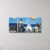 Soir Bleu | Edward Hopper | Leinwanddruck (Vorderseite)