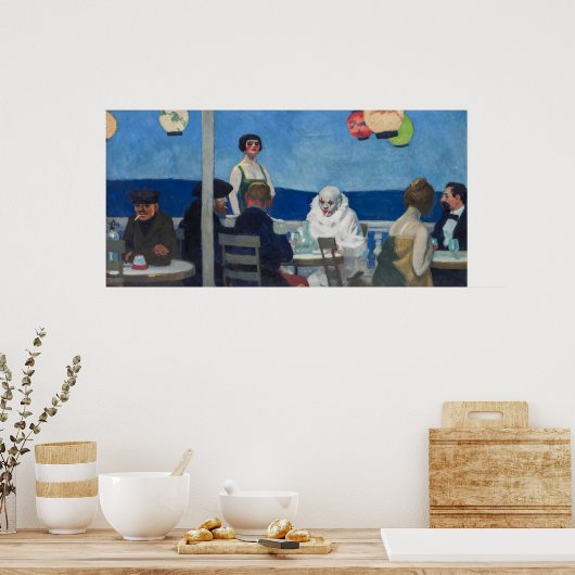 Soir Bleu | Edward Hopper | Poster (Küche)