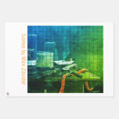 Soirea von Max Zaxster Wrapping Paper Sheets Geschenkpapier Set (Vorderseite 3)