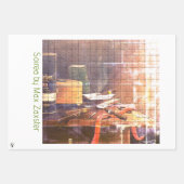 Soirea von Max Zaxster Wrapping Paper Sheets Geschenkpapier Set (Vorderseite 2)