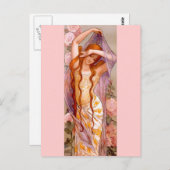 Soiree d'Ete Nouveau Postkarte (Vorne/Hinten)