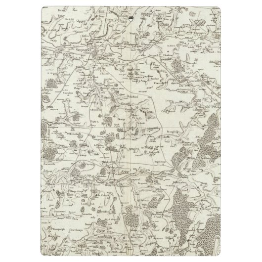 Soissons Klemmbrett (Rückseite)