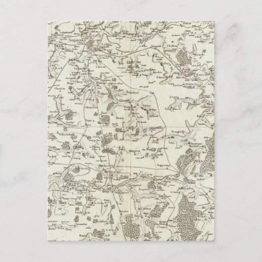 Soissons Postkarte (Vorderseite)