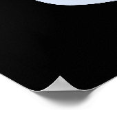 Soja-raffinierte Funny Soy Sauce Pun Dark BG Poster (Ecke)