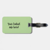 Soja Sauce Flasche Kind Weihnachten Weihnachten Gepäckanhänger (Rückseite horizontal)