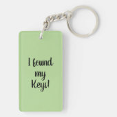 Soja Sauce Flasche Kind Weihnachten Weihnachten Schlüsselanhänger (Rückseite)