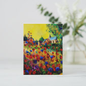 Sojabohnen45 Postkarte (Stehend Vorderseite)