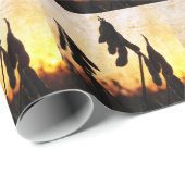 Sojabohnen Geschenkpapier (Rolleneckpunkt)