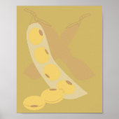 Sojabohnen Poster (Vorne)