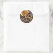 Sojabohnen Runder Aufkleber (Tasche)