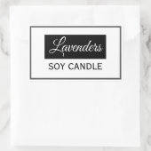 Sojakonzerne Rechteckiger Aufkleber (Tasche)