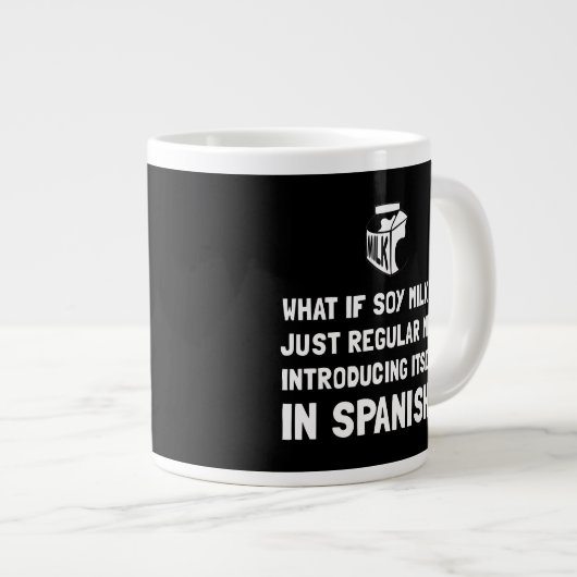 Sojamik Jumbo-Tasse (Vorderseite Rechts)