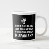 Sojamik Jumbo-Tasse (Rechts)