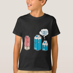 Sojamilch Er Muss Spanisch Sein Lustiger Wortwitz T-Shirt