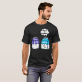 Sojamilch muss ein Veganer spanischer Pub sein T-Shirt (Vorne ganz)