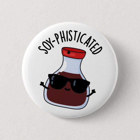 Sojasaucpun Button (Vorderseite)