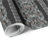 Sojeye Barock (10 m)glänzend Geschenkpapier (Rolleneckpunkt)