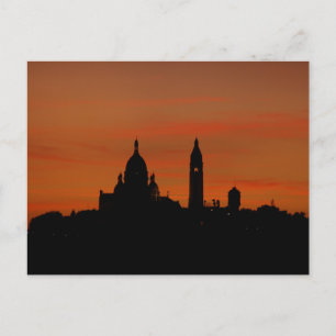 Sojourn Soleil Postcard - Heiliges Herz von Paris Postkarte