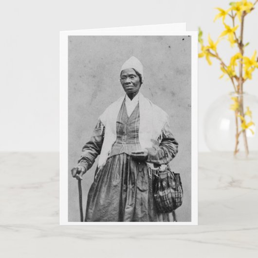 Sojourner Truth Notecard Karte (Gelbe Blume)