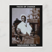 Sojourner Truth Postkarte (Vorderseite)