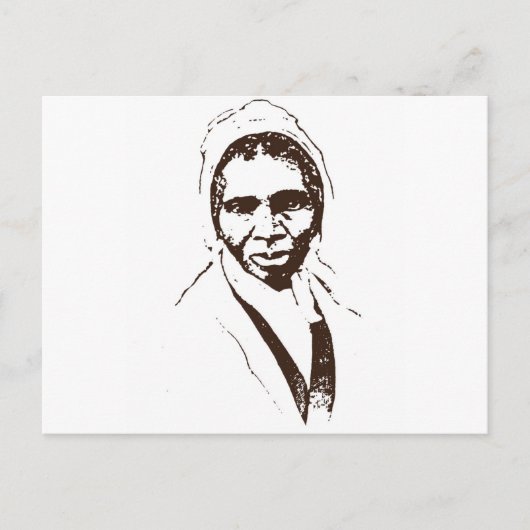 Sojourner Wahrheit Postkarte (Vorderseite)