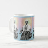Sojourner-Wahrheit - Regenbogen Kaffeetasse (Vorderseite Links)