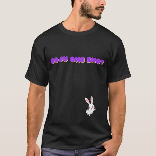 Soju 1 Schuss T-Shirt (Vorderseite)