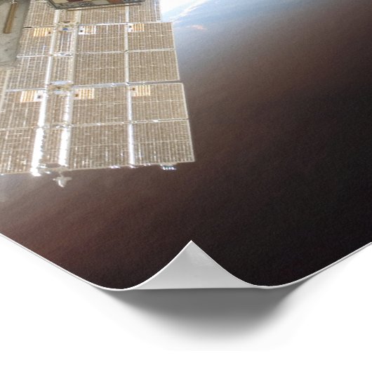 Sojus-Dockingstation 13 Poster (Ecke)