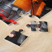 Sojus-Rakete bricht in das Weltraum-Puzzle Puzzle (Seite)