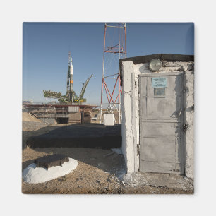 Sojus Rakete kurz nach Ankunft 2 Magnet